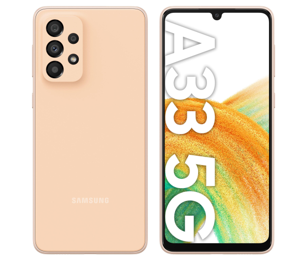 Samsung Galaxy A33 5G 6/128GB 90Hz Orange - 732550 - zdjęcie